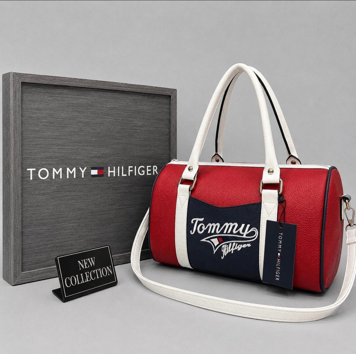 Tommy Hilfiger Γυναίκεια Τσάντα Κόκκινη