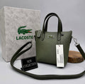 Lacoste Γυναίκειο Τσαντάκι Χακί