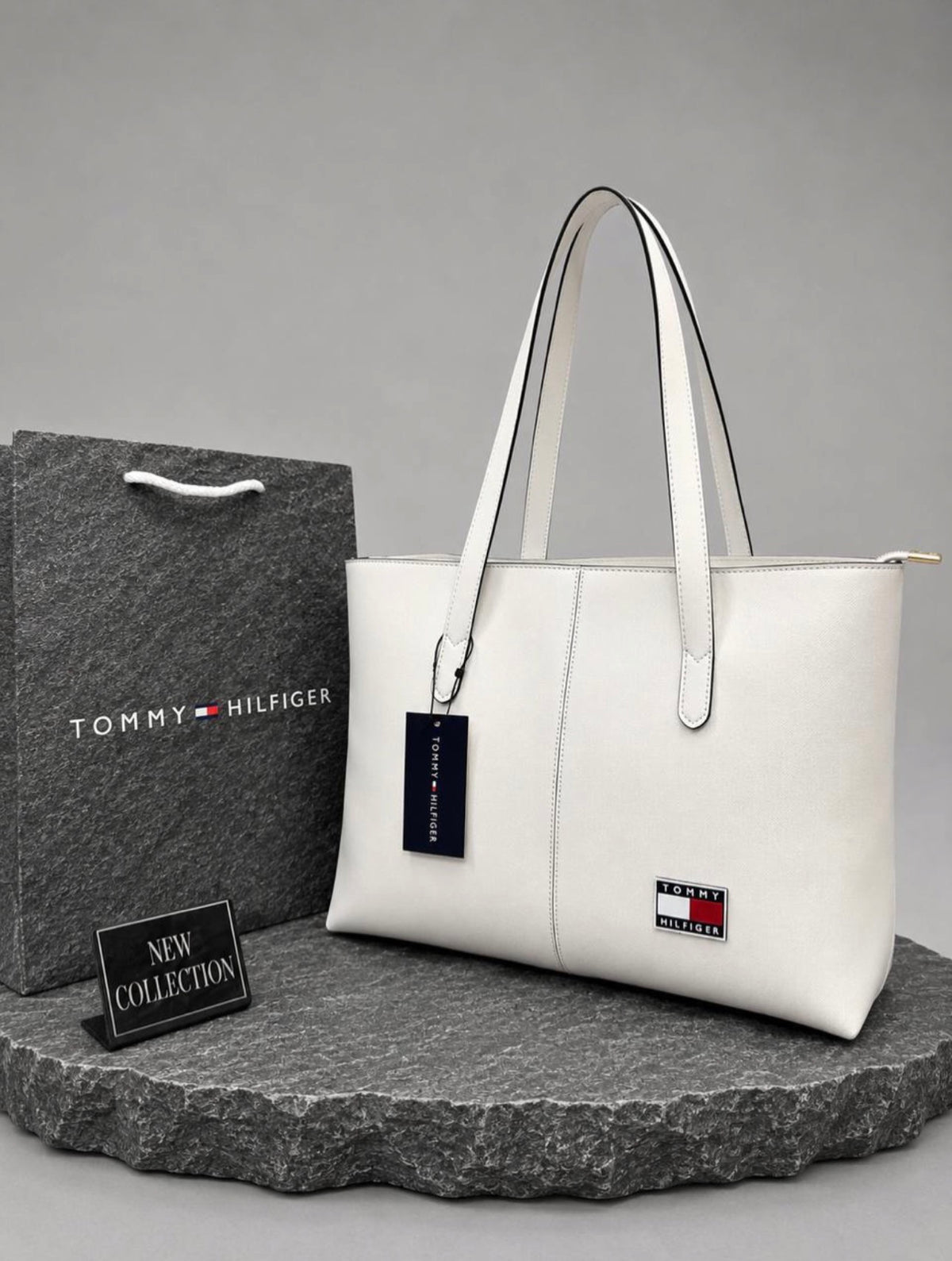 Tommy Hilfiger Γυναίκεια Τσάντα Λευκό