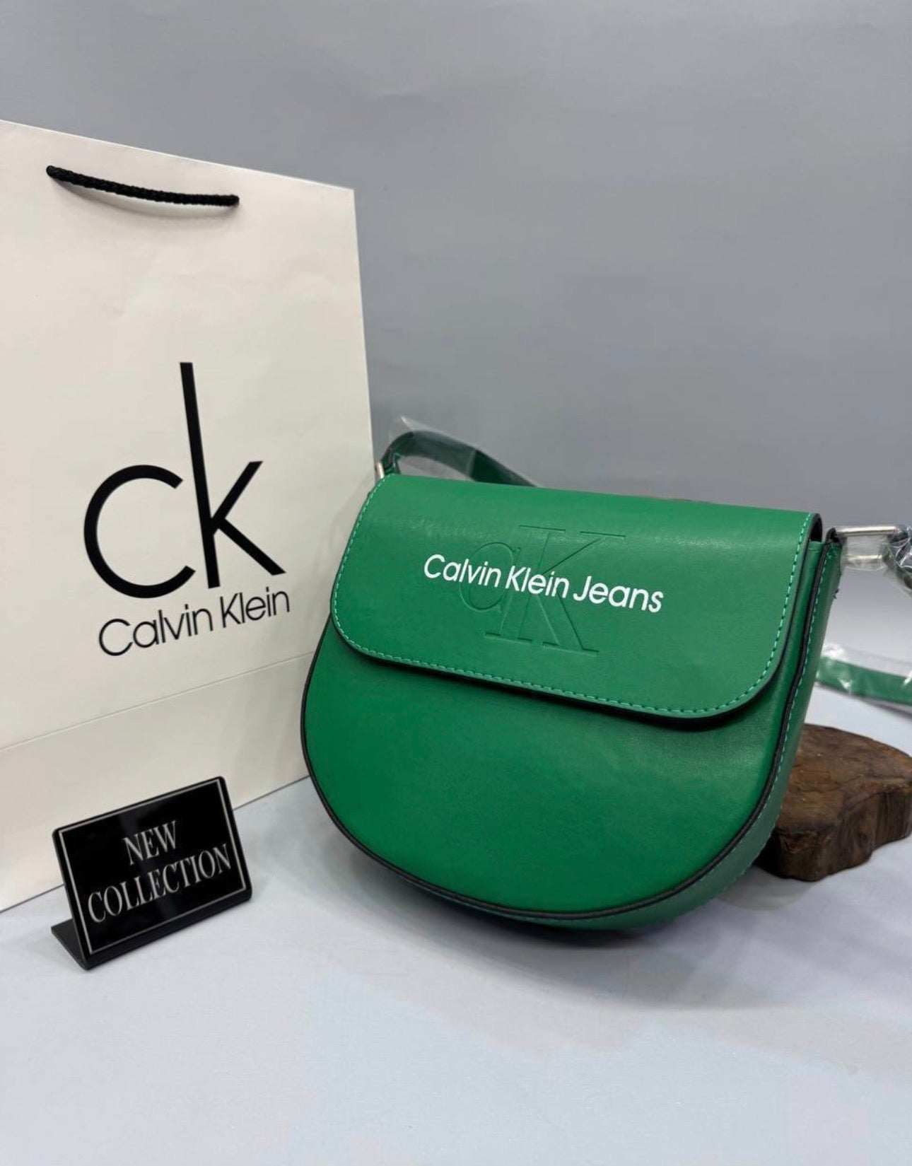 Calvin Klein Jeans Γυναικείο Τσαντάκι Πράσινο