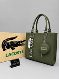Lacoste Γυναικεία Τσάντα Tote με Mini Pouch