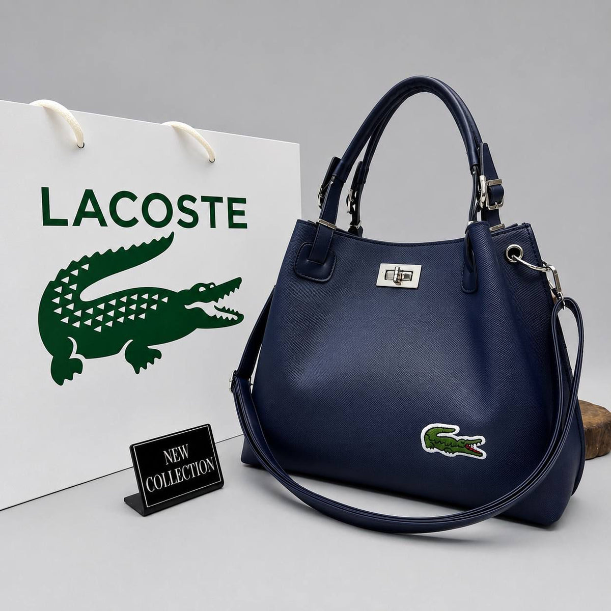 Lacoste Γυναικεία Sport Τσάντα Μπλε Σκούρο