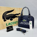 Lacoste Γυναικείο Τσαντάκι Navy Handbag