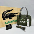 Lacoste Γυναικείο Τσαντάκι Olive Handbag