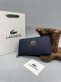 Lacoste Γυναικείο Πορτοφόλι Zip-Around Μπλε
